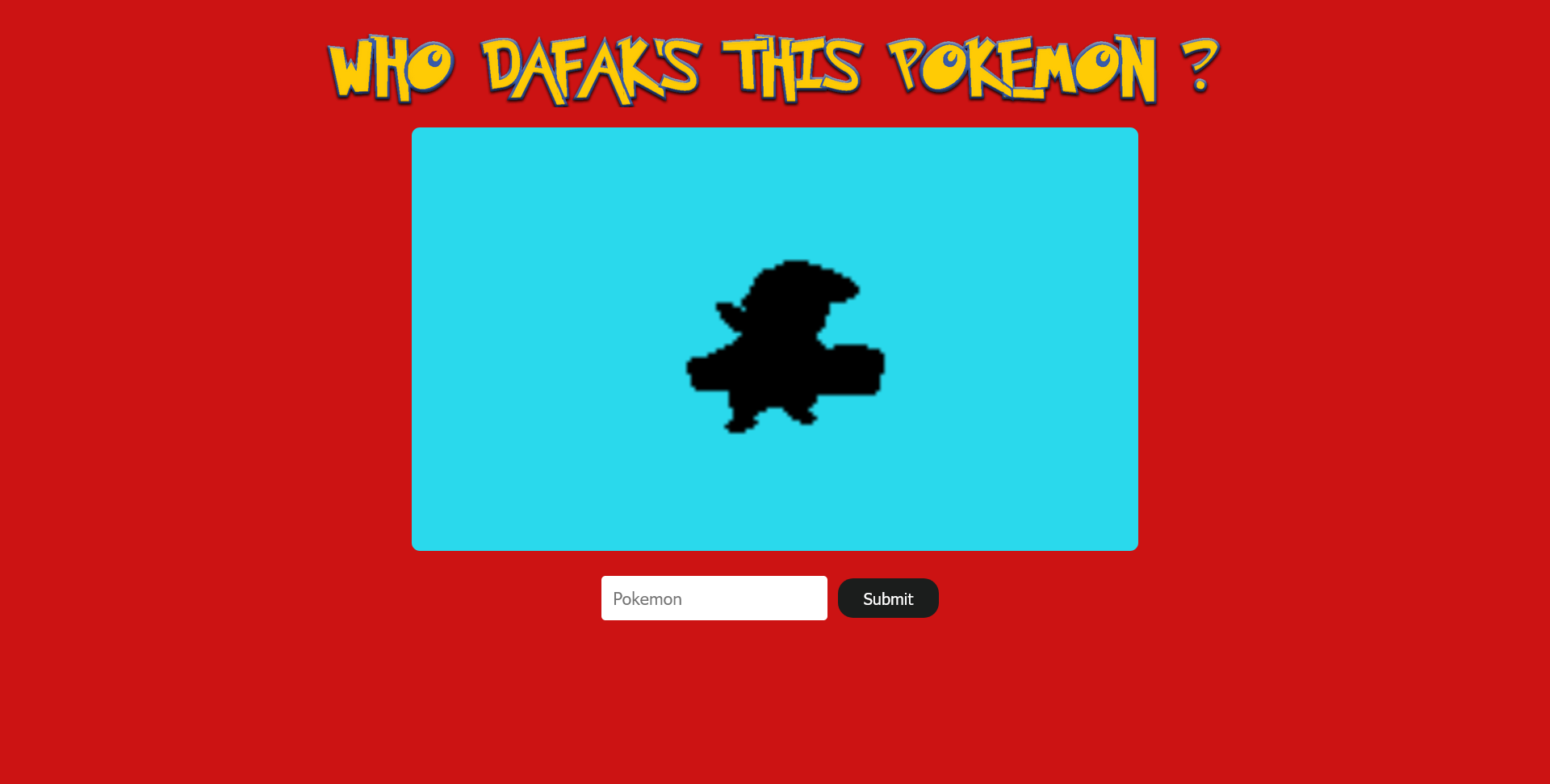 WhoIsThisPokemon Mockup